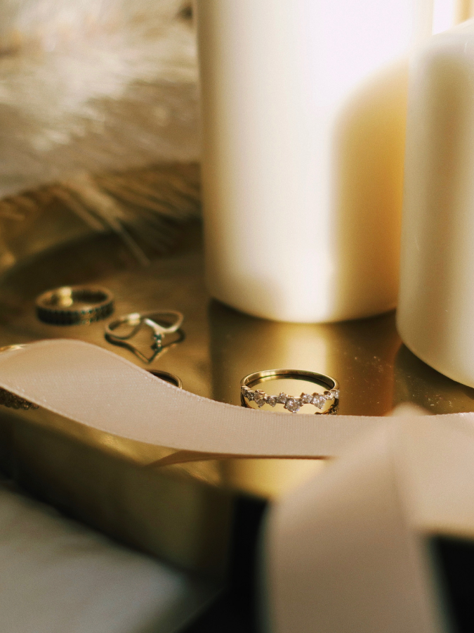 Sesja produktowa z biżuterią