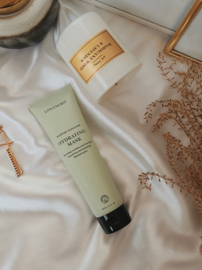 Sesja produktowa z maską do włosów